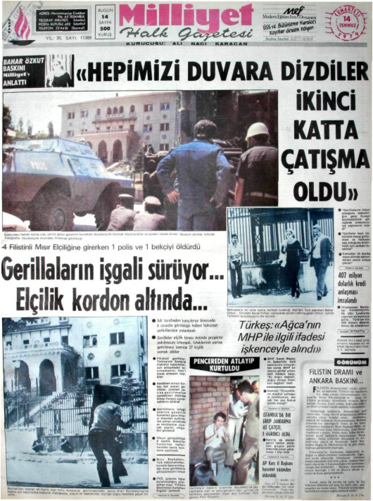 Tarihten bir gazete sayfası